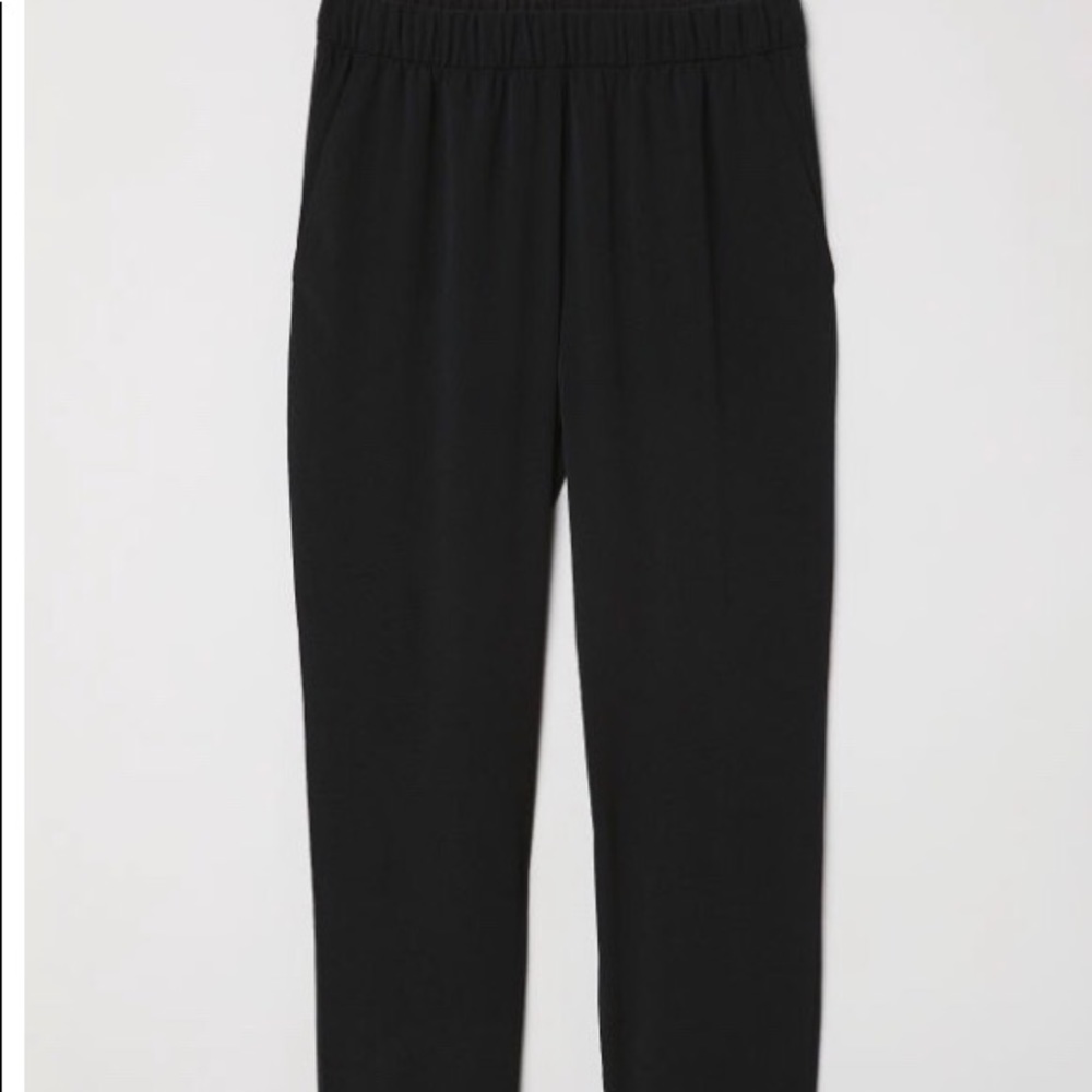 H&M Black Crepe Pants